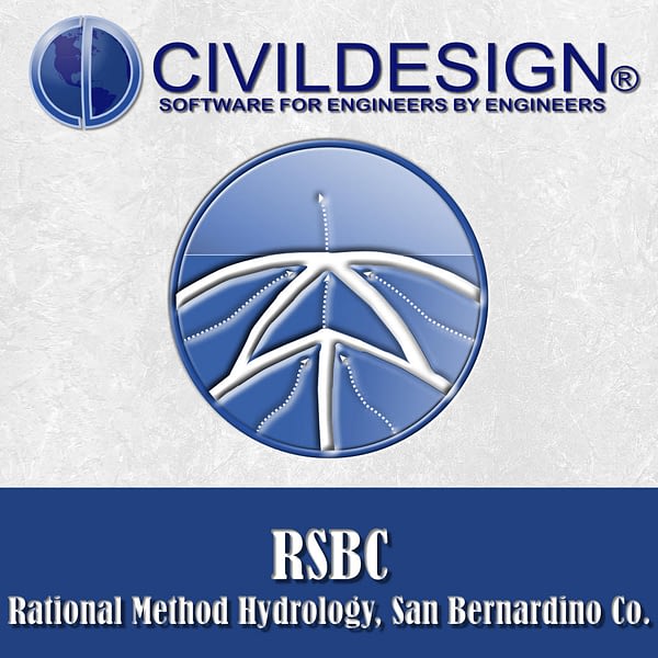 RSBC: Rational Method Hydrology, San Bernardino Co.