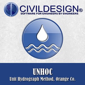 UNHOC: Unit Hydrograph Method, Orange Co.