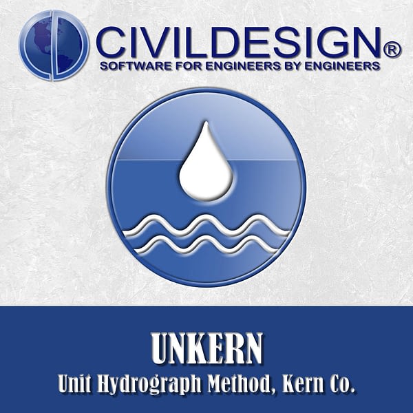 UNKERN: Unit Hydrograph Method, Kern County