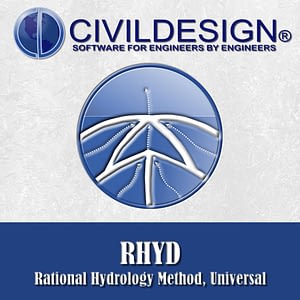 RHYD: Rational Hydrology Method, Universal Version