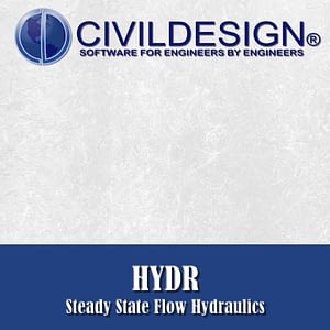 HYDR: Steady State Flow Hydraulics